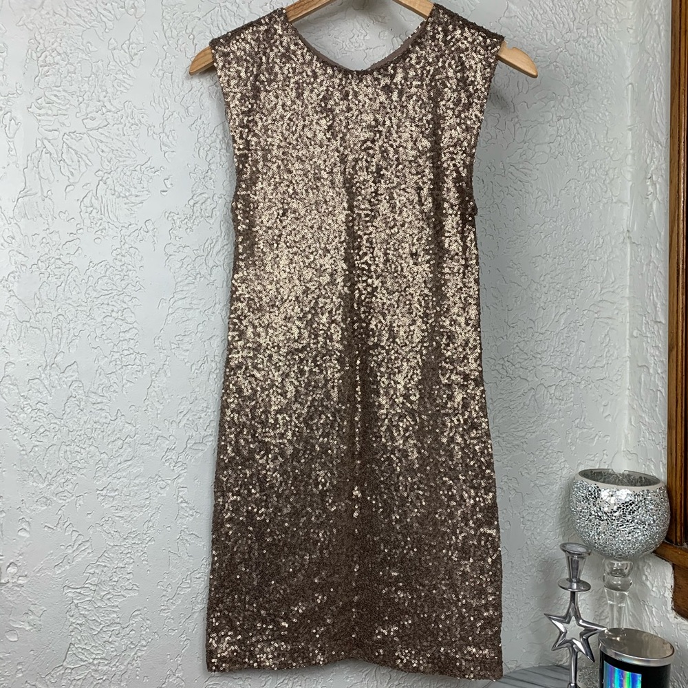 GUESS | Sequined Mini Dress - Picture 3 of 8
